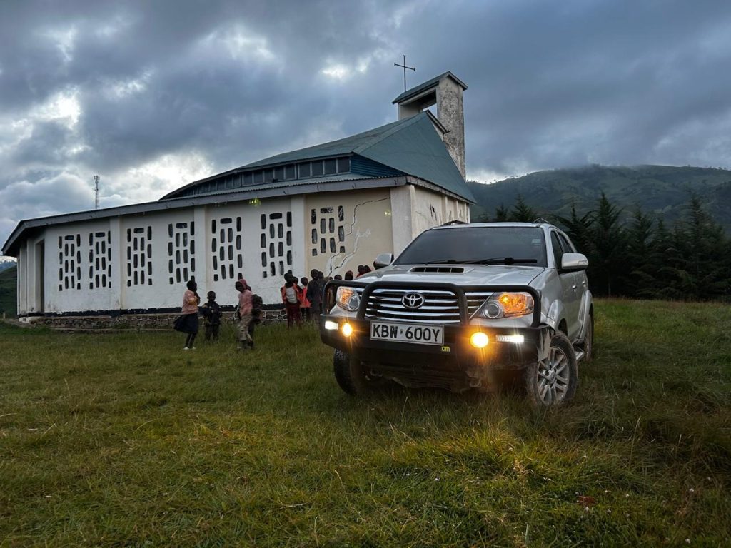 Catholic church in Wewo near the Rumoi National Reserve.